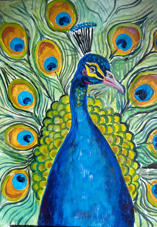 Paint and Sip Class: Peacock