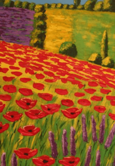 Paint and Sip Class: Poppy Field
