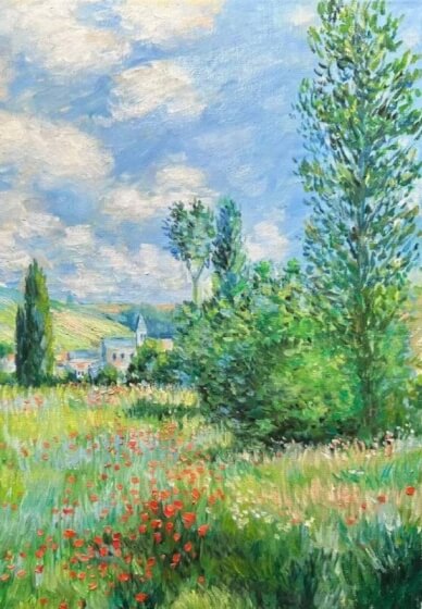 Paint and Sip Class: Poppy Meadow