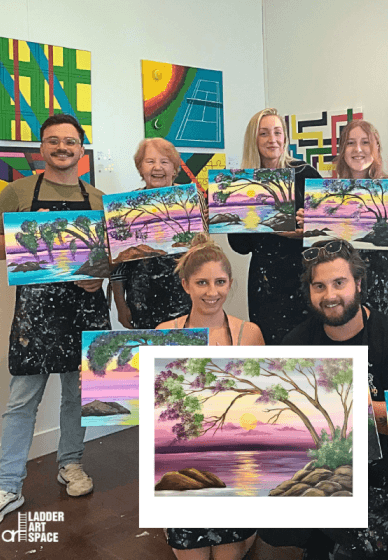 Paint and Sip Class: Pure Tranquility