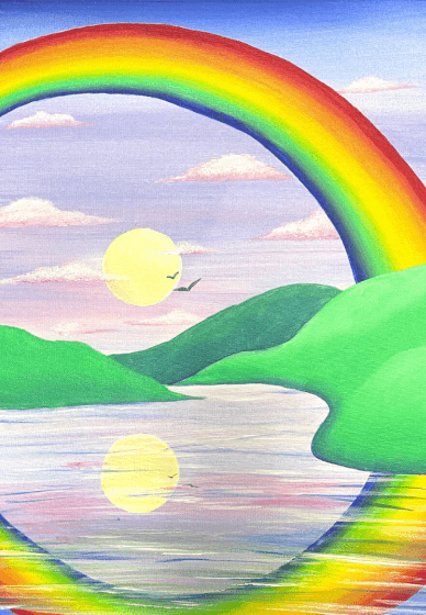Paint and Sip Class: Rainbow River