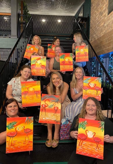 Paint and Sip Class: Saturdays