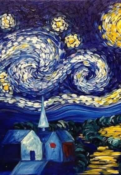 Paint and Sip Class: Starry Night