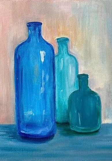 Paint and Sip Class: Still Life Bottles