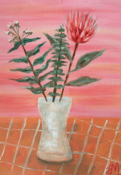 Paint and Sip Class: Still-life Native Flowers