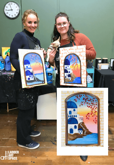 Paint and Sip Class: Sun Sets in the Mediterranean