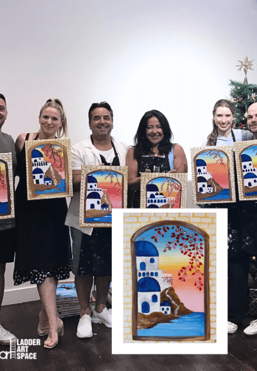 Paint and Sip Class: Sun Sets in the Mediterranean
