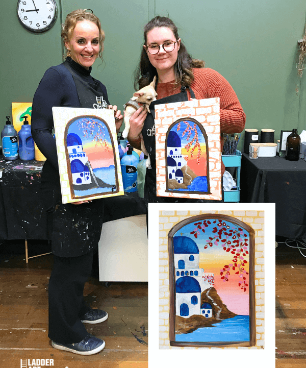 Paint and Sip Class: Sun Sets in the Mediterranean