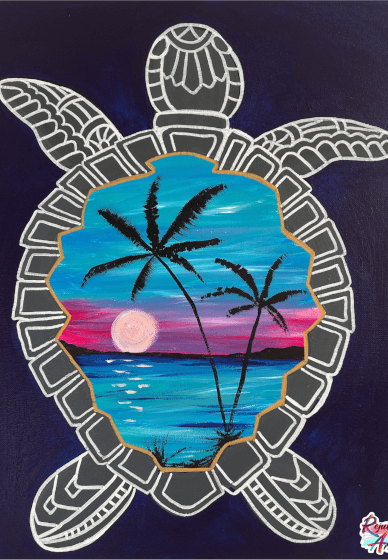 Paint and Sip Class: Turtle Island