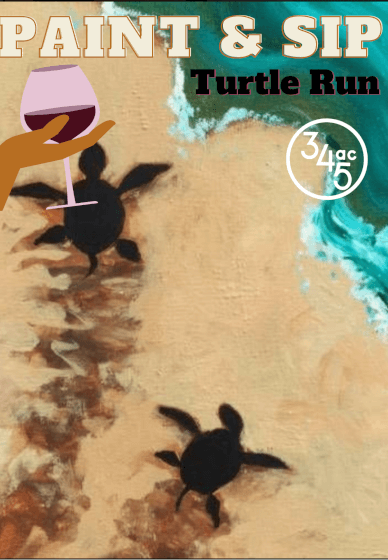 Paint and Sip Class: Turtle Run