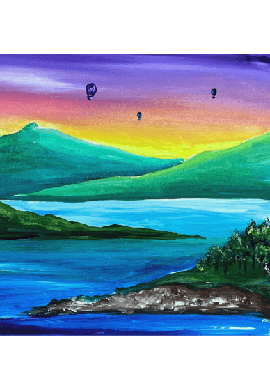 Paint and Sip Class: Twilight Tranquility