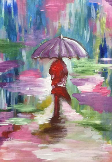 Paint and Sip Class: Umbrella and Cocktails
