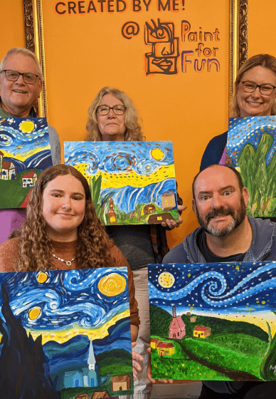 Paint and Sip Class: Van Gogh's Starry Night
