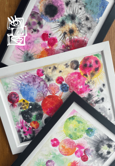 Paint and Sip Class: Watercolour Ink Galaxy