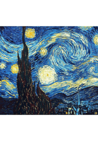 Paint and Sip Craft Box / Kit: the Starry Night