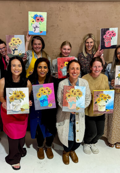 Paint and Sip Party Workshop