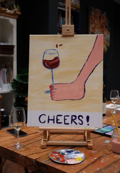 Paint & Sip Workshop: Cheers
