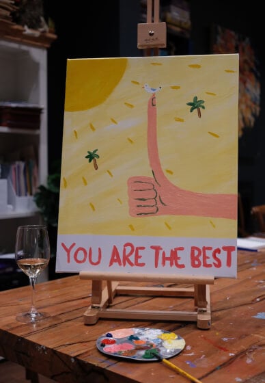 Paint and Sip Workshop: You Are the Best