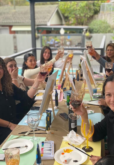 Paint and Toast Class