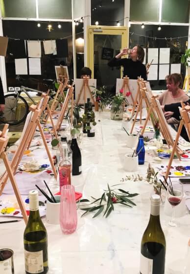 Paint and Wine Class