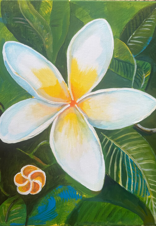 Paint N Sip Class: Stillife Flower Painting