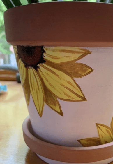 Paint, Pot and Petals Workshop