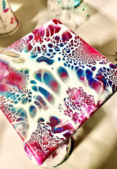 Paint Pouring Class for Beginners