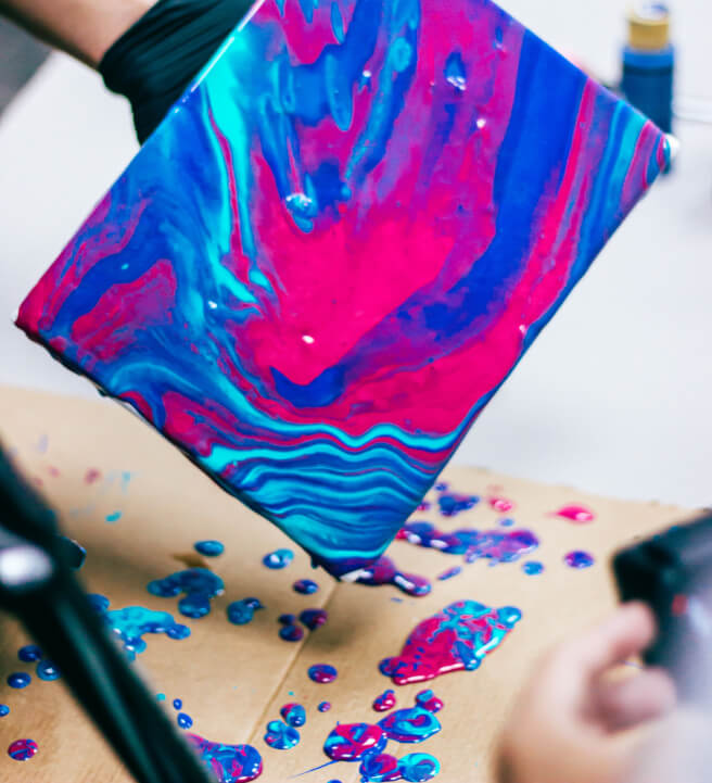 Paint Pouring Workshop for Beginners
