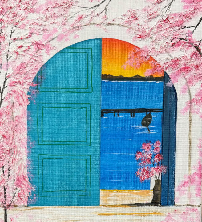 Paint, Sip and Supper Workshop: Here We Go Again - Greek Night