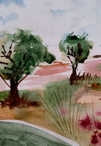 Paint Watercolour Landscapes for Beginners