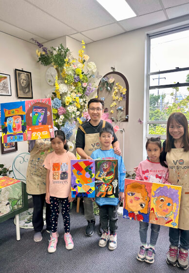 Paint Your Mate: Abstract Portrait and Sip Class