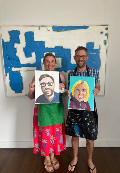 Paint Your Mate Portrait Workshop