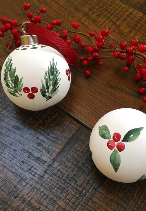 Paint Your Own Ceramic Bauble Workshop