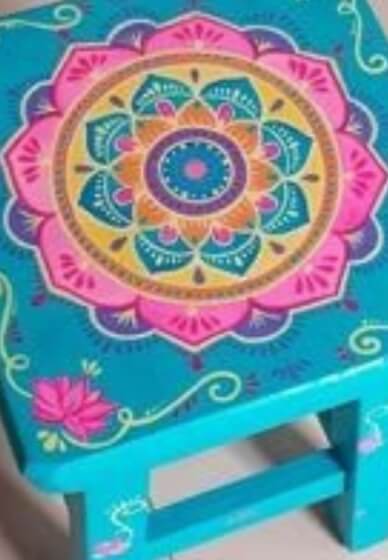 Paint Your Own Mini Table or Stool