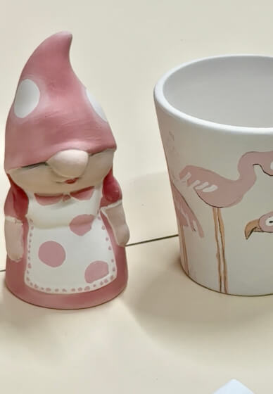 Paint Your Own Pottery Mug or Bowl Workshop for Kids and Adults