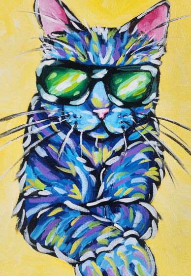 Paint Your Pet Class: Cool Summer Edition