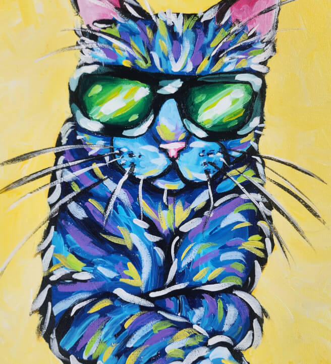 Paint Your Pet Class: Cool Summer Edition