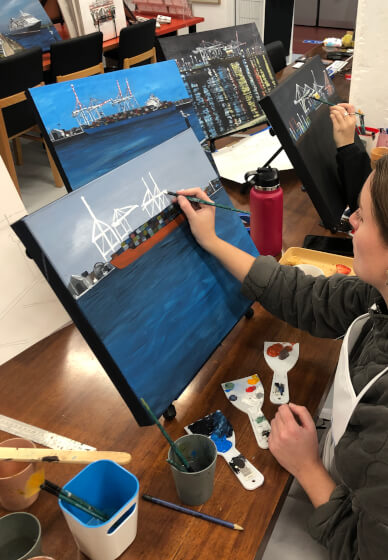 Painting Class: Paint the Port