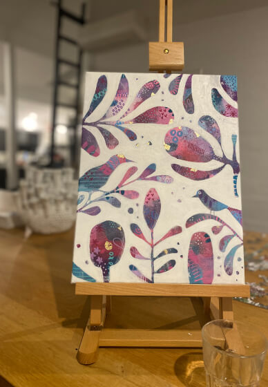 Painting in the Negative Class