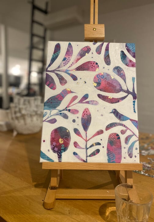 Painting in the Negative Class