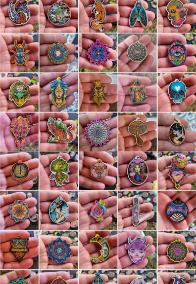 Painting Wearable Artworks Experience