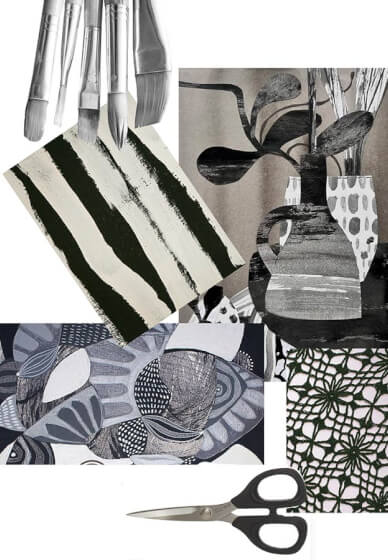 Painting Workshop - a Still Life in Monochromatic Mixed Media