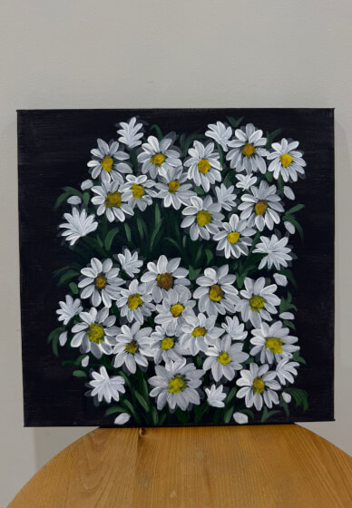 Nature and Floral Canvas Painting Class