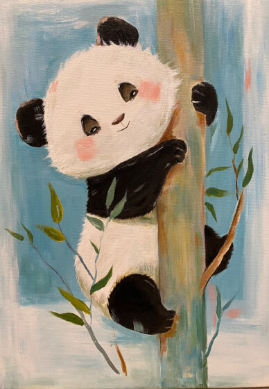 Panda Painting Class