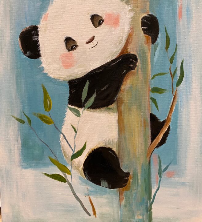 Panda Painting Class