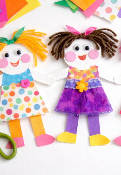 Paper Doll School Holiday Workshop for Kids