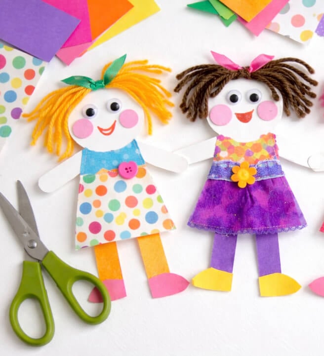 Paper Doll School Holiday Workshop for Kids