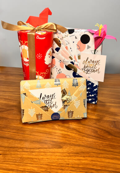 Paper Gift Wrapping Workshop