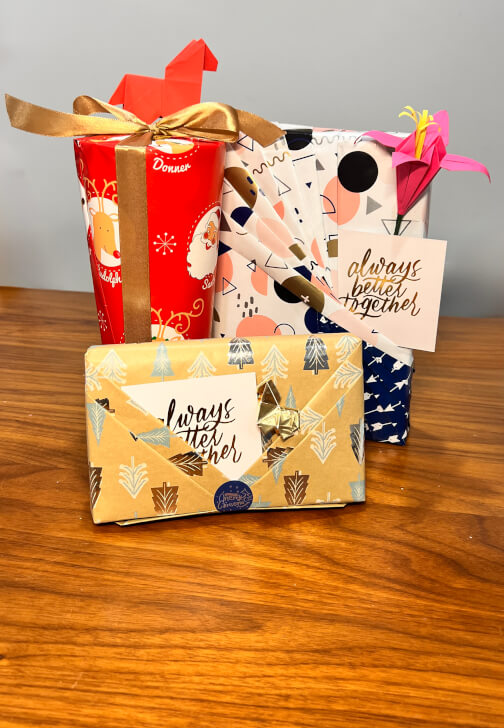 Paper Gift Wrapping Workshop
