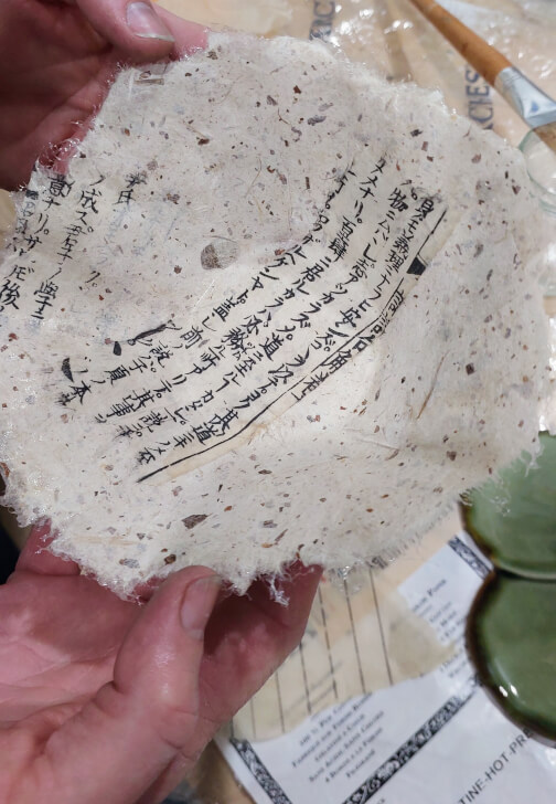 Paper Vessels Workshop